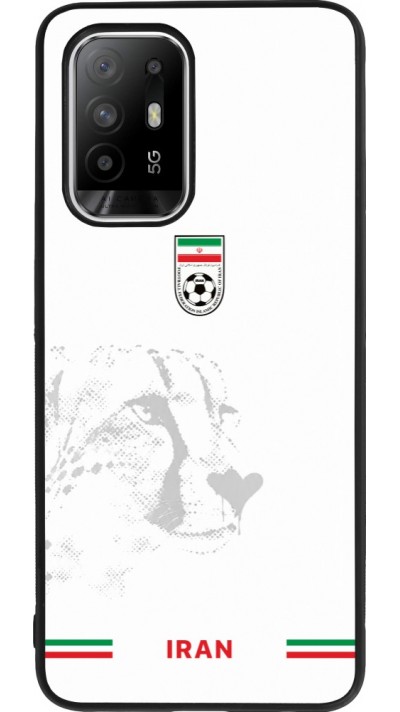 OPPO F19 Pro+ Case Hülle - Silikon schwarz Iran 2026 personalisierbares Fussballtrikot