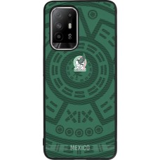 Coque OPPO F19 Pro+ - Silicone rigide noir Maillot de football Mexique 2026 personnalisable