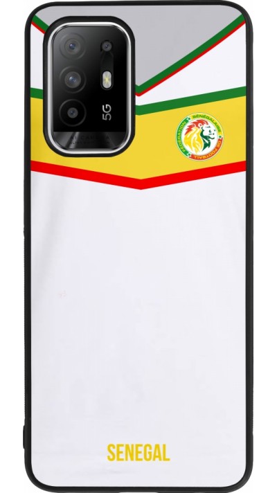 OPPO F19 Pro+ Case Hülle - Silikon schwarz Senegal 2022 personalisierbares Fußballtrikot