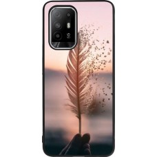 Coque OPPO F19 Pro+ - Silicone rigide noir Hello September 11 19