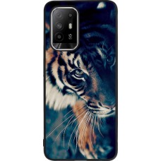Coque OPPO F19 Pro+ - Silicone rigide noir Incredible Lion