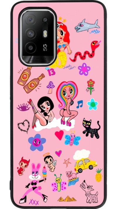 OPPO F19 Pro+ Case Hülle - Silikon schwarz Karol G La Bichota Manana Sera Bonito