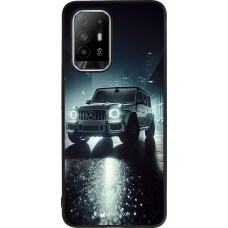 OPPO F19 Pro+ Case Hülle - Silikon schwarz Mercedes G AMG Nacht