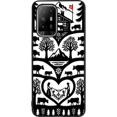 Coque OPPO F19 Pro+ - Silicone rigide noir Poya Suisse 2