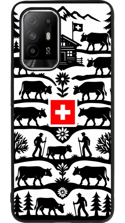 OPPO F19 Pro+ Case Hülle - Silikon schwarz Poya Schweiz 3