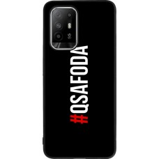 Coque OPPO F19 Pro+ - Silicone rigide noir Qsafoda 1