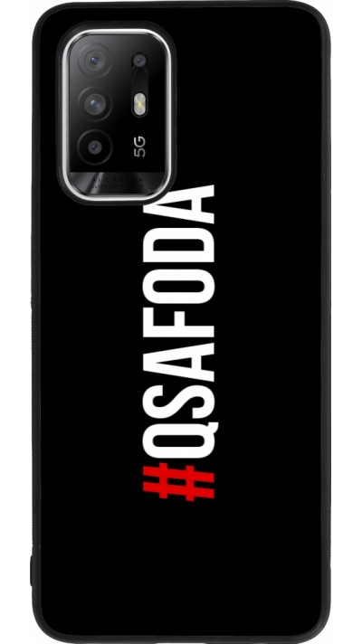 OPPO F19 Pro+ Case Hülle - Silikon schwarz Qsafoda 1