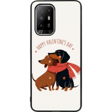 OPPO F19 Pro+ Case Hülle - Silikon schwarz Saint Valentines Day 26 Happy Valentine