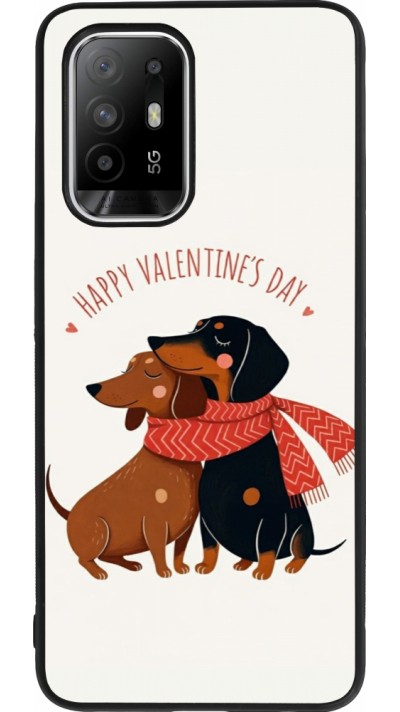 OPPO F19 Pro+ Case Hülle - Silikon schwarz Saint Valentines Day 26 Happy Valentine