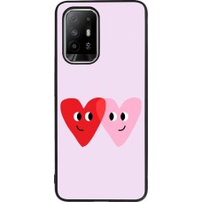 Coque OPPO F19 Pro+ - Silicone rigide noir Saint Valentines Day 26 Heart
