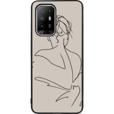 Coque OPPO F19 Pro+ - Silicone rigide noir Salnikova 05