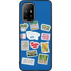 OPPO F19 Pro+ Case Hülle - Silikon schwarz Seals of the Dominican Republic DTMF