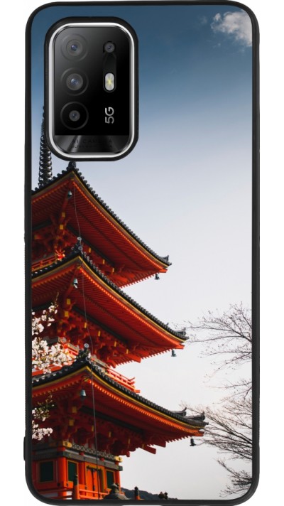 OPPO F19 Pro+ Case Hülle - Silikon schwarz Spring 23 Japan