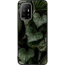 Coque OPPO F19 Pro+ - Silicone rigide noir Spring 23 fresh plants