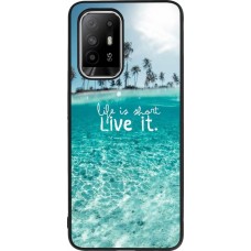 Coque OPPO F19 Pro+ - Silicone rigide noir Summer 18 24