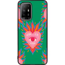 OPPO F19 Pro+ Case Hülle - Silikon schwarz Viva la vida 2026