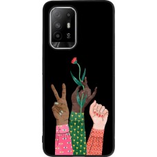 OPPO F19 Pro+ Case Hülle - Silikon schwarz Womens day 2026 2