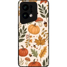 Coque OPPO Find X5 - Silicone rigide noir Autumn 25 Autumn pattern