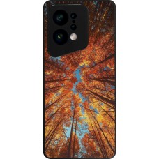 Coque OPPO Find X5 - Silicone rigide noir Autumn 25 Trees