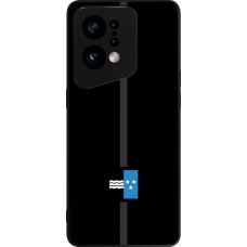 OPPO Find X5 Case Hülle - Silikon schwarz Kanton AG schwarz