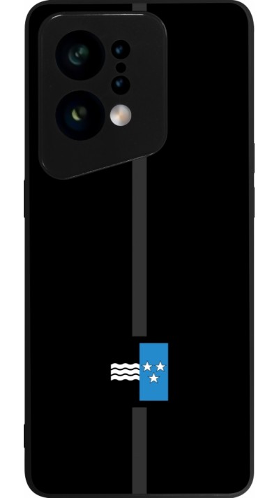 OPPO Find X5 Case Hülle - Silikon schwarz Kanton AG schwarz