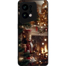 Coque OPPO Find X5 - Silicone rigide noir Christmas 25 Xmas Nutcracker