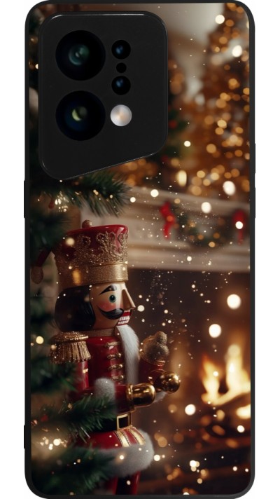 Coque OPPO Find X5 - Silicone rigide noir Christmas 25 Xmas Nutcracker