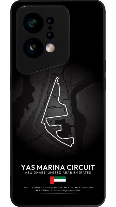 Coque OPPO Find X5 - Silicone rigide noir F1 Track 2025 Abu Dhabi