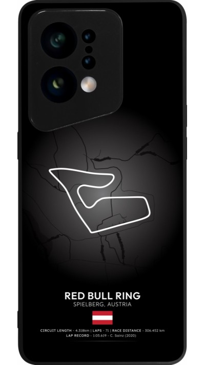 Coque OPPO Find X5 - Silicone rigide noir F1 Track 2025 Austria