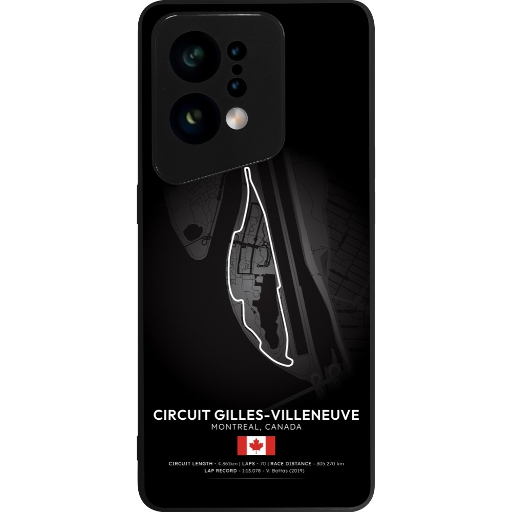 Coque OPPO Find X5 - Silicone rigide noir F1 Track 2025 Canada