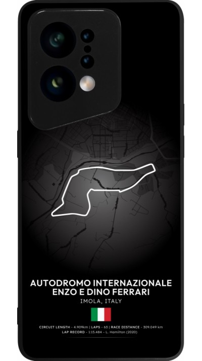 Coque OPPO Find X5 - Silicone rigide noir F1 Track 2025 Emilia-Rogmana