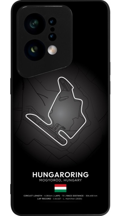 Coque OPPO Find X5 - Silicone rigide noir F1 Track 2025 Hungary