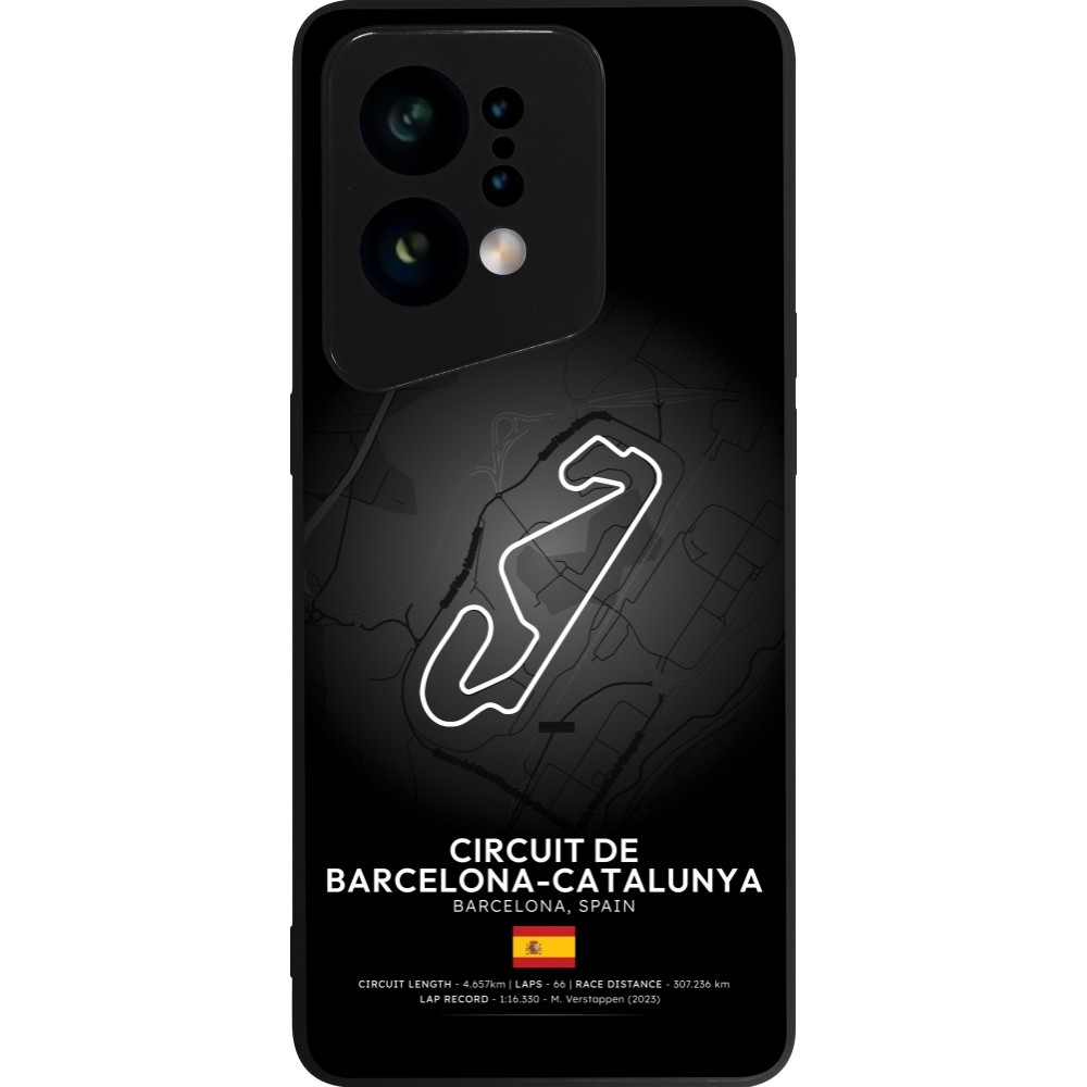 Coque OPPO Find X5 - Silicone rigide noir F1 Track 2025 Spain
