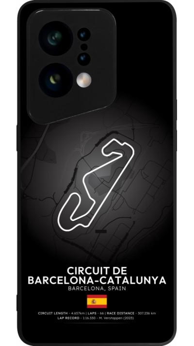 Coque OPPO Find X5 - Silicone rigide noir F1 Track 2025 Spain