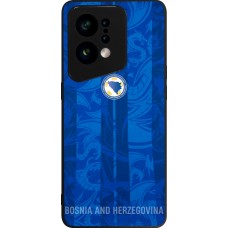 OPPO Find X5 Case Hülle - Silikon schwarz Bosnien und Herzegowina 2026 personalisierbares Fussballtrikot