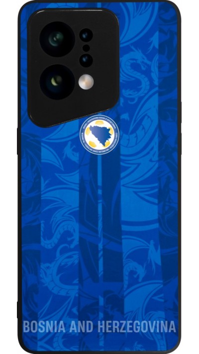 OPPO Find X5 Case Hülle - Silikon schwarz Bosnien und Herzegowina 2026 personalisierbares Fussballtrikot
