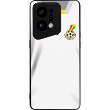 Coque OPPO Find X5 - Silicone rigide noir Maillot de football Ghana 2022 personnalisable