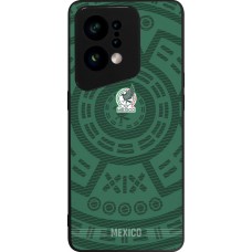 Coque OPPO Find X5 - Silicone rigide noir Maillot de football Mexique 2026 personnalisable