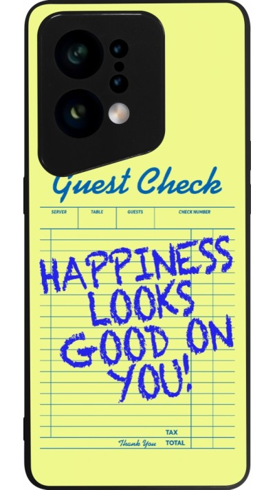 OPPO Find X5 Case Hülle - Silikon schwarz Guest check 2026