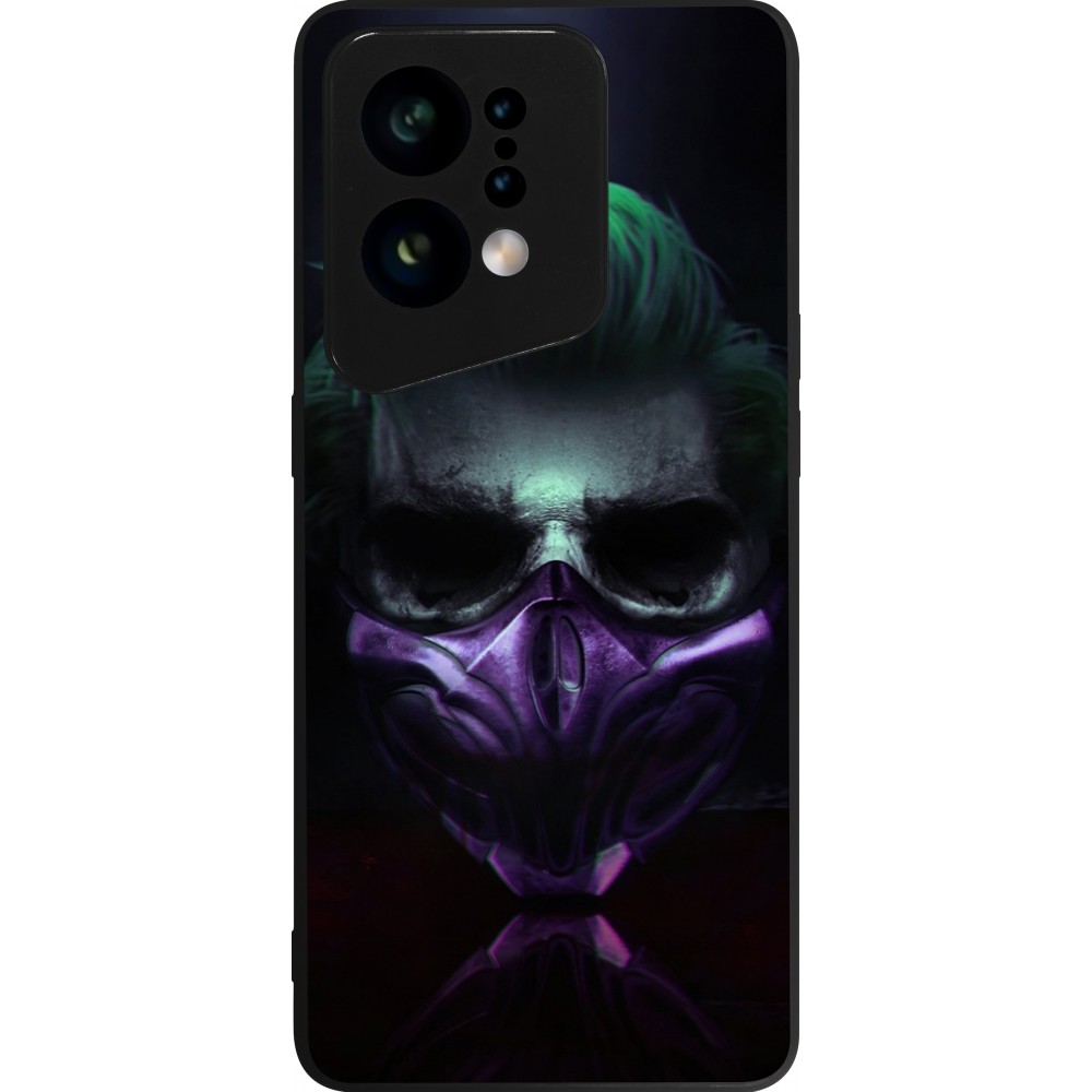 Coque OPPO Find X5 - Silicone rigide noir Halloween 20 21