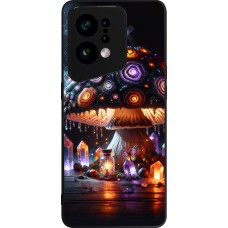 Coque OPPO Find X5 - Silicone rigide noir Halloween Potion Magic