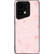 Coque OPPO Find X5 - Silicone rigide noir Mom 2023 your are magical