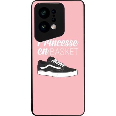 OPPO Find X5 Case Hülle - Silikon schwarz princesse en basket
