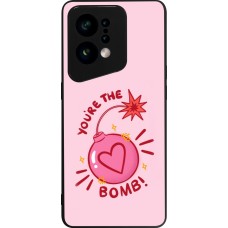 Coque OPPO Find X5 - Silicone rigide noir Saint Valentines Day 26 You are the bomb