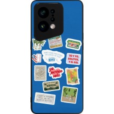 Coque OPPO Find X5 - Silicone rigide noir Seals of the Dominican Republic DTMF