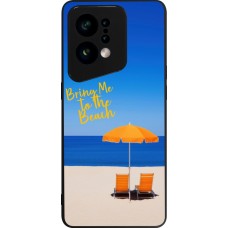 OPPO Find X5 Case Hülle - Silikon schwarz Summer 2025 Bring me to the beach