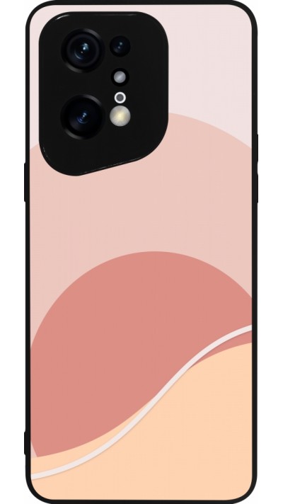 OPPO Find X5 Pro Case Hülle - Silikon schwarz Autumn 22 abstract sunrise
