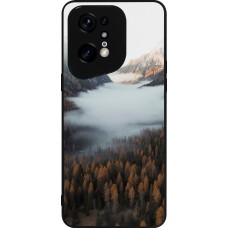 Coque OPPO Find X5 Pro - Silicone rigide noir Autumn 22 forest lanscape