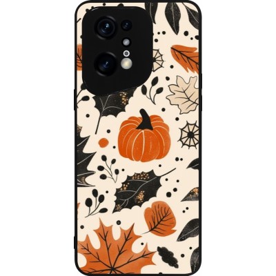 OPPO Find X5 Pro Case Hülle - Silikon schwarz Autumn 2024 nature