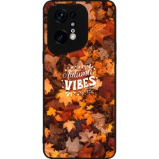 OPPO Find X5 Pro Case Hülle - Silikon schwarz Autumn 25 Autumn vibes